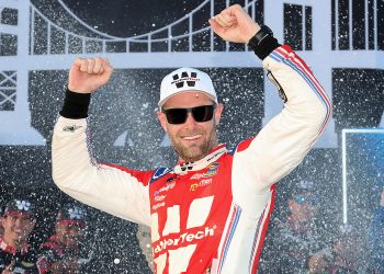 Shane van Gisbergen drives for Kaulig Racing in the NASCAR Xfinity Series. Image: Meg Oliphant/Getty Images