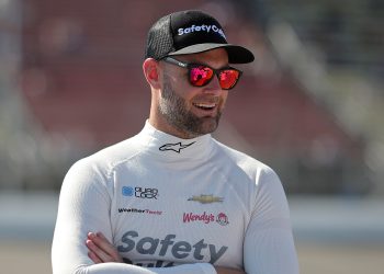 Shane van Gisbergen at Michigan International Speedway.