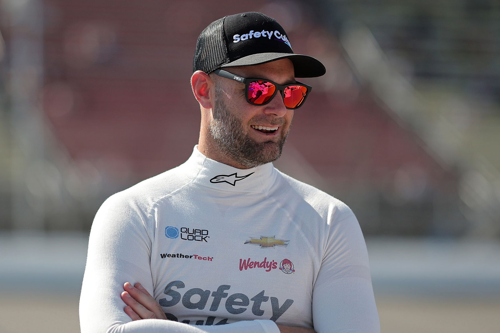 Shane van Gisbergen at Michigan International Speedway. 