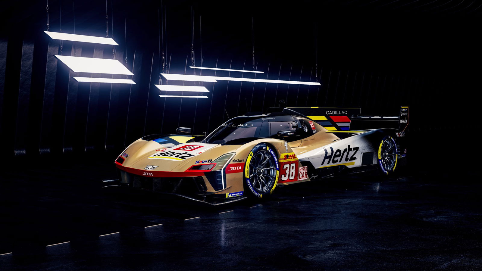 The #38 Cadillac Hertz Team Jota V-Series R.