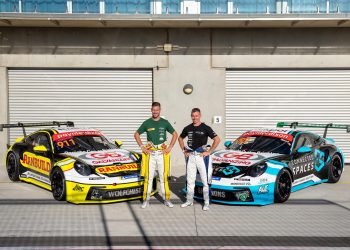 Glen Wood (left) and Dale Wood (right) will both race in Carrera Cup in 2024. Image: Supplied