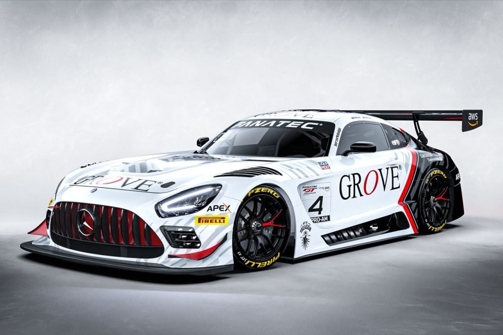 The new-look for the Grove Racing Mercedes-AMG GT3. Image: Supplied