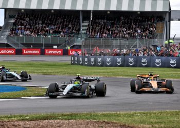 Lewis Hamilton has won the British Grand Prix as poor strategy saw McLaren throw away its chance. Image: Bearne / XPB Images