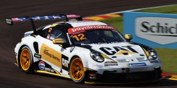 Harri Jones led all the way to score his eighth Porsche Carrera Cup Australian victory. Image: InSyde Media