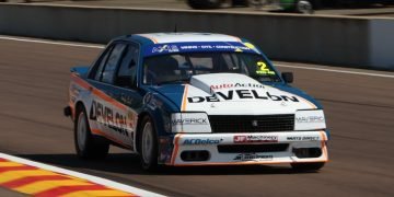 Adam Garwood finish Round 3 equal on points with Steve Johnson but was the overall winner as he won the last race of Touring Car Masters with Race 3 victory. Image: InSyde Media