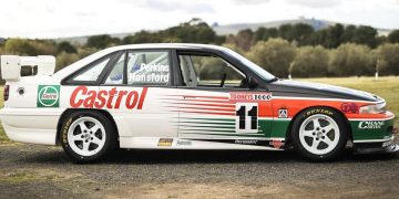 The 1993 Bathurst winner of Larry Perkins and Gregg Hansford will be at the Adelaide Motorsport Festival. Image: Supplied