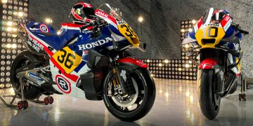 Honda's retro-themed bikes.