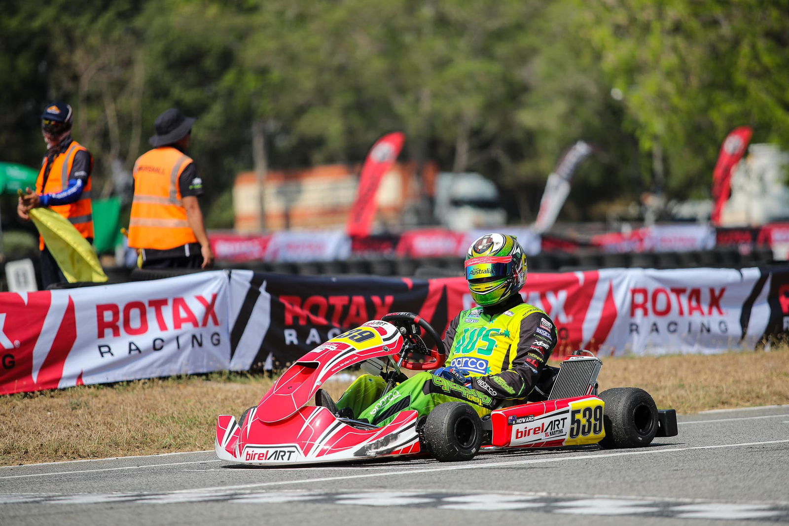 Aussie Scott Howard wins in Rotax Asia