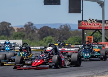 Hyper Racers will headline the VMRC at Winton with Round 2 of the Australian Driver Championship. Image: Supplied / Colson Photography