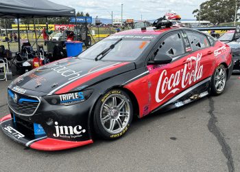 Kai Allen's repaired Holden ZB Commodore.