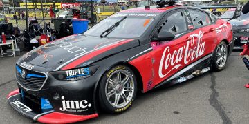 Kai Allen's repaired Holden ZB Commodore.