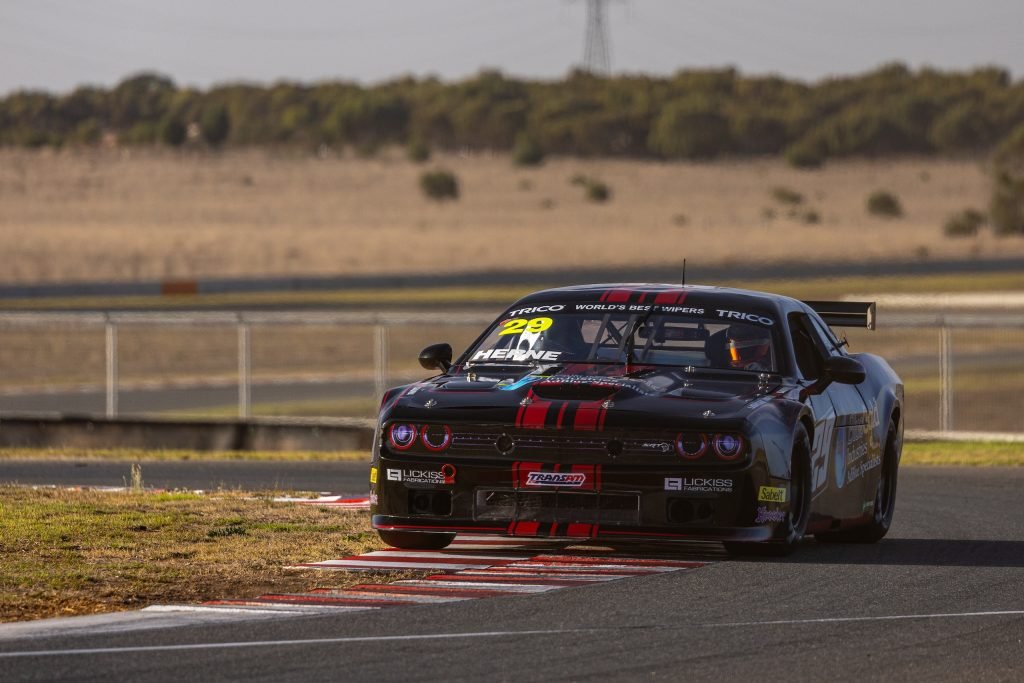 Nathan Herne on-track at The Bend in Australia's National Trans Am Series. Image: Supplied