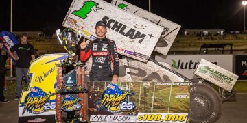 Will Kyle Larson return for a crack at $140,000 next year? Image: Richard Hathaway Photography