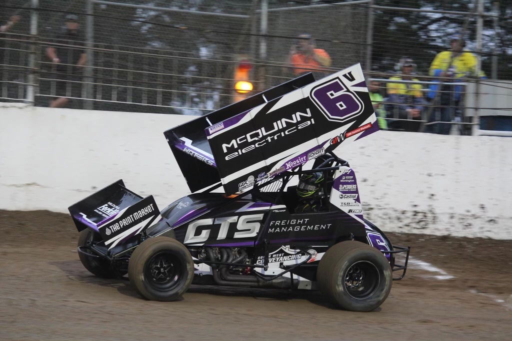Cam Waters scores Sprintcar podium