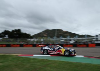 Will Brown raised the subject of tyres after he was 12th-quickest in Practice 2 for the NTI Townsville 500. Image: InSyde Media