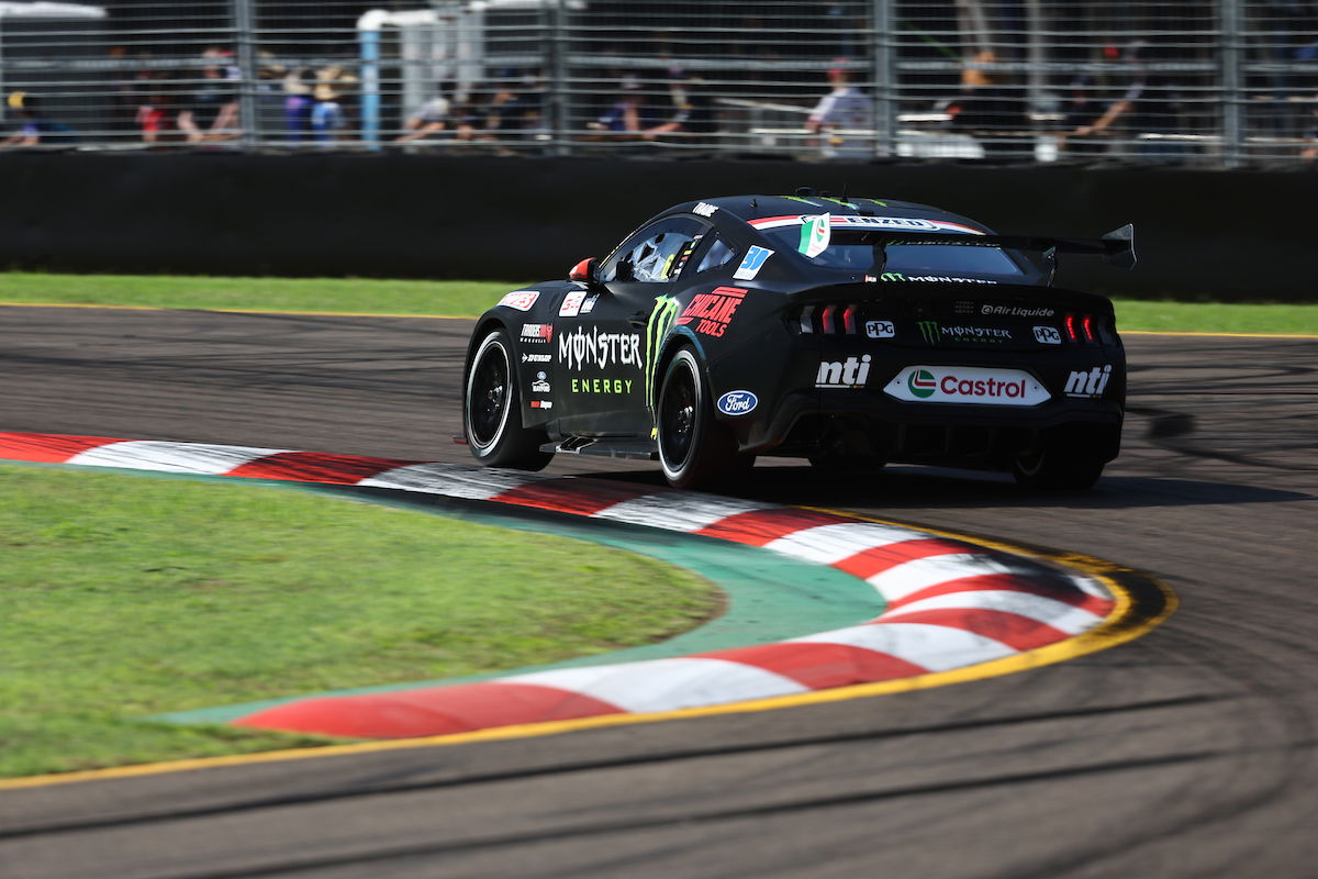 Cameron Waters is on provisional pole position for Race 16 at the NTI Townsville 500. Picture: InSyde Media