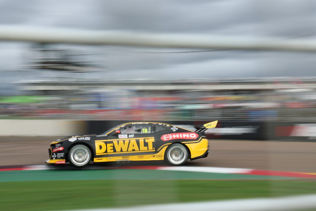 Mark Winterbottom was third-quickest in practice at the NTI Townsville 500. Image: InSyde Media