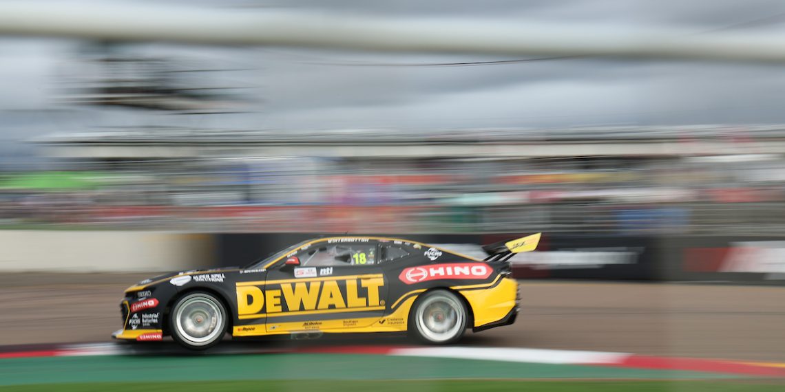 Mark Winterbottom was third-quickest in practice at the NTI Townsville 500. Image: InSyde Media