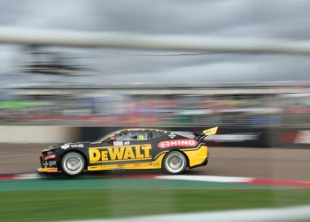 Mark Winterbottom was third-quickest in practice at the NTI Townsville 500. Image: InSyde Media