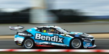 Nick Percat in the Matt Stone Racing Chevrolet Camaro. Image: InSyde Media