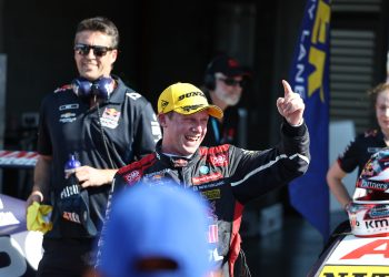 Will Brown after victory in Race 2 of the Supercars Championship at the Bathurst 500. Image: InSyde Media