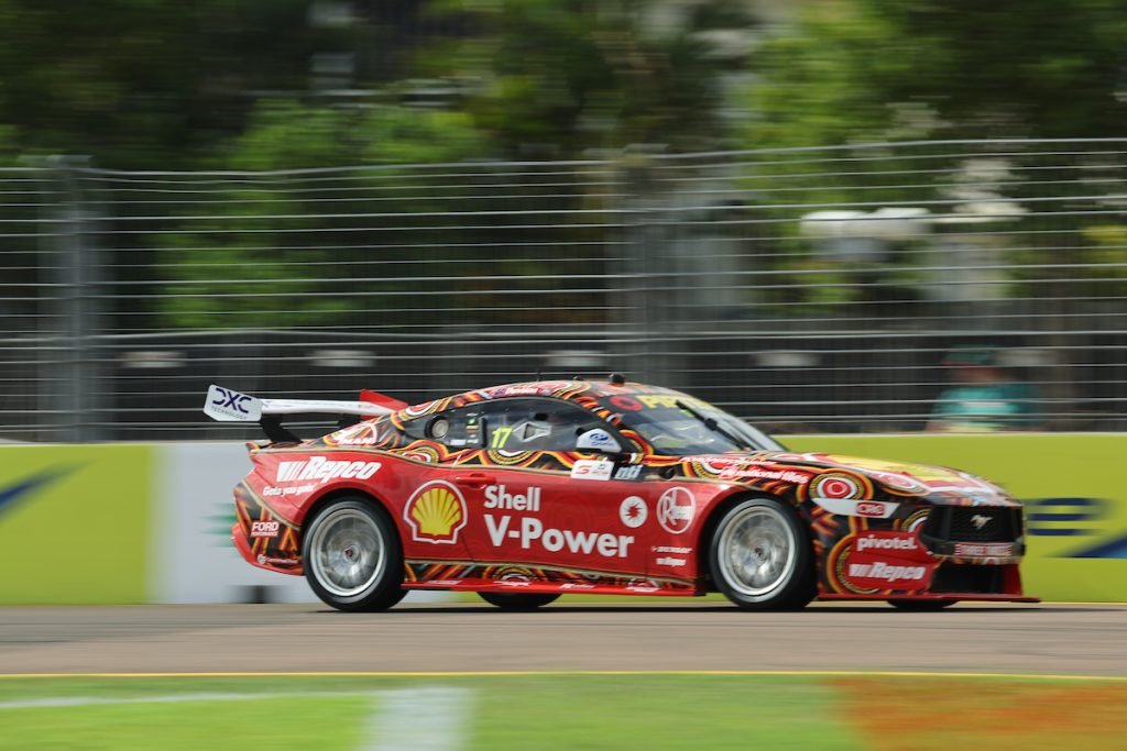 Will Davison was fastest in Qualifying for Race 13 at the NTI Townsville 500. Image: InSyde Media