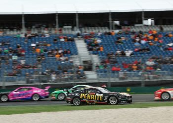 Matt Payne copped several hits at Albert Park. Image: InSyde Media