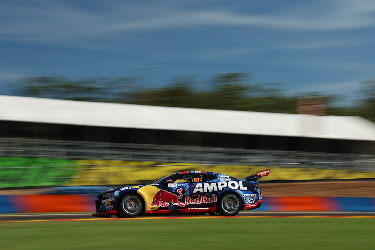 Will Brown fastest in Darwin Supercars practice