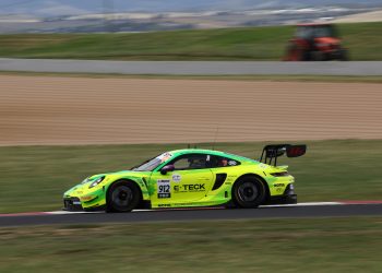 Manthey EMA was fastest in Bathurst 12 Hour Practice 3. Image: InSyde Media