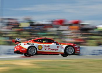 DJR driver Will Davison finished fourth in the latter race of the Perth SuperSprint weekend at Wanneroo Raceway. Image: InSyde Media