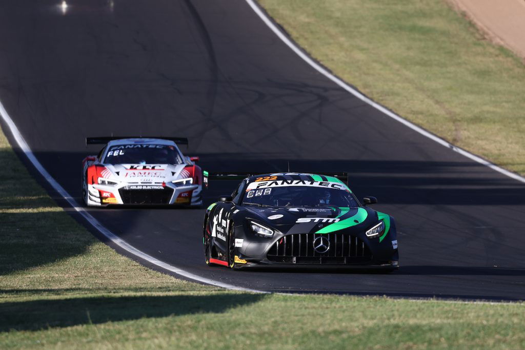Cam Waters was fastest in Bathurst 12 Hour Practice 6. Image: InSyde Media