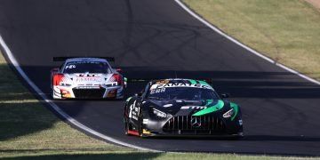 Cam Waters was fastest in Bathurst 12 Hour Practice 6. Image: InSyde Media