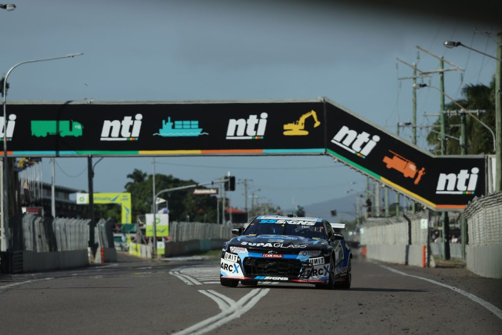 Cameron Hill on-track at Townsville. Image: InSyde Media