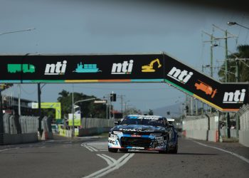 Cameron Hill on-track at Townsville. Image: InSyde Media