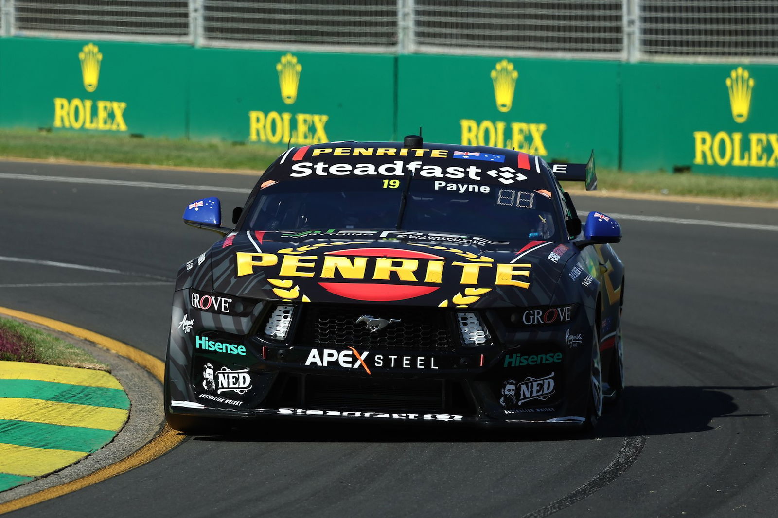 Payne “lucky” wheel survived after De Pasquale hit