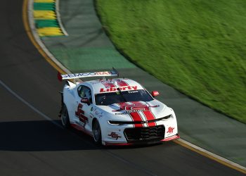 The placement of Car #12's tyres in the paddock drew the attention of stewards. Image: InSyde Media