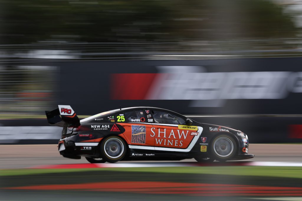 Zach Bates qualified on pole position for Race 2 of Round 3 of the Super2 Series at the NTI Townsville 500. Image: InSyde Media