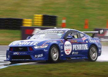 Richie Stanaway in the #19 Penrite Racing Ford Mustang. Image: InSyde Media