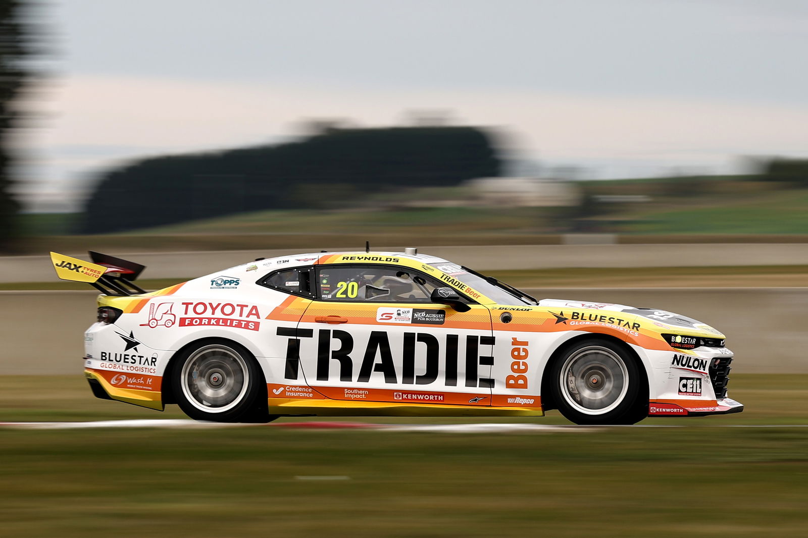 David Reynolds at Symmons Plains Raceway.