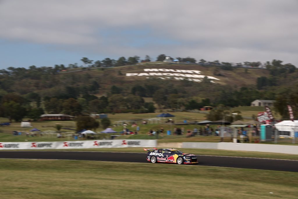 'Red Bull' drove the Red Bull Ampol Racing Camaro in the third Gen3 Supercars demonstration/engine test. Image: InSyde Media