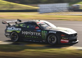 Cameron Waters' #5 Monster Energy Racing Ford Mustang. Image: Rhys Vandersyde/InSyde Media