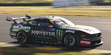 Cameron Waters' #5 Monster Energy Racing Ford Mustang. Image: Rhys Vandersyde/InSyde Media