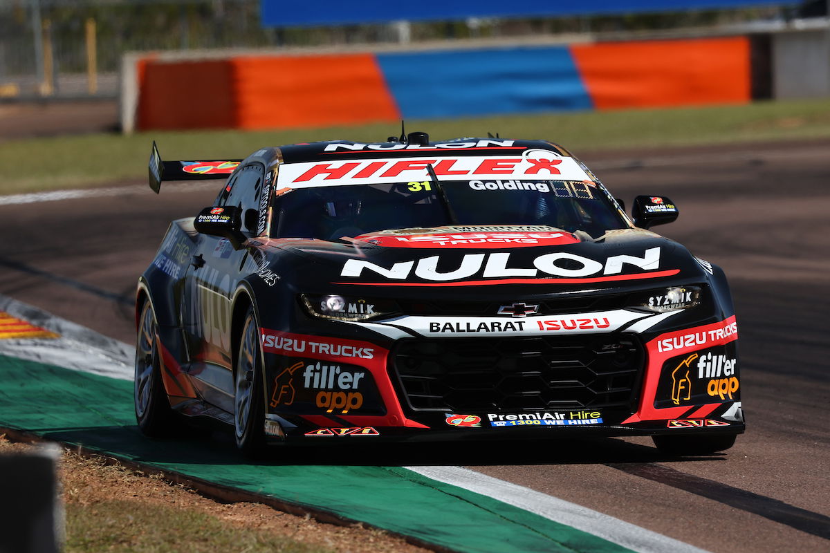 Golding scores breakthrough Supercars pole in Darwin