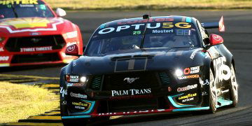 Chaz Mostert in the #25 Ford Mustang.