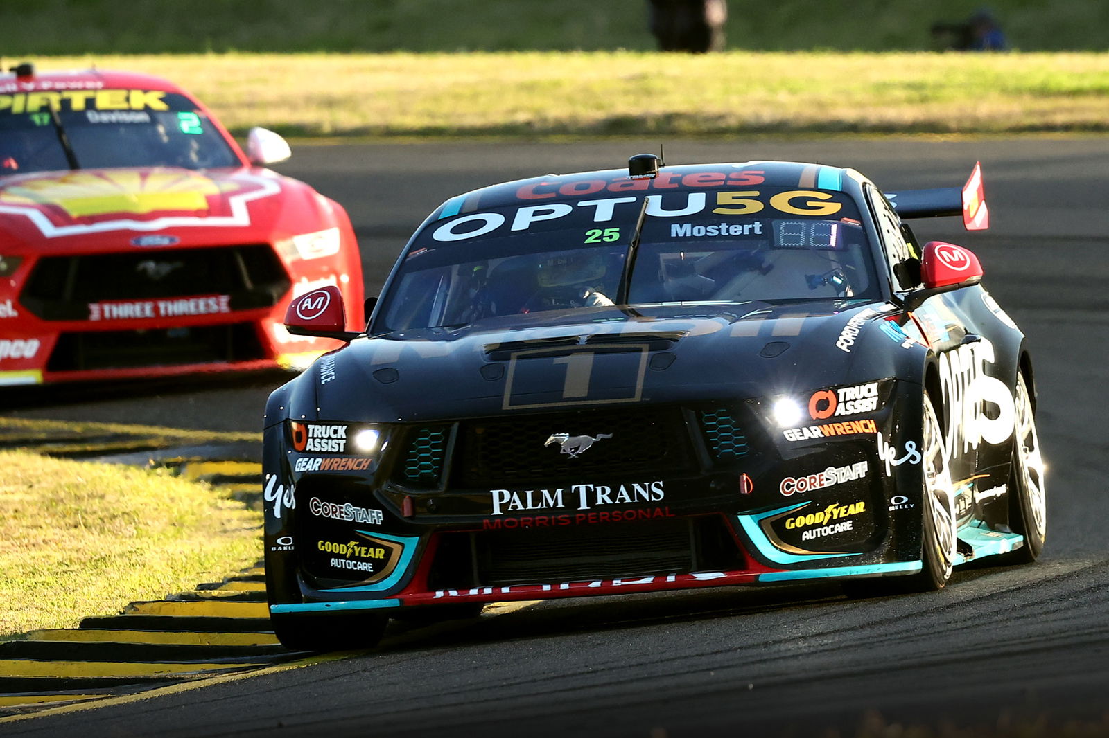 Chaz Mostert in the #25 Ford Mustang.