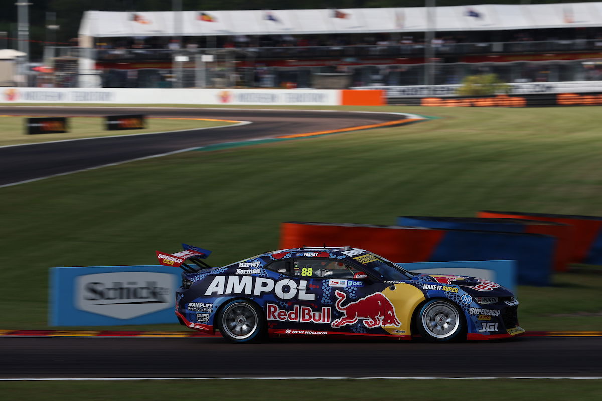 Feeney leaps to Darwin Supercars pole, Kostecki second