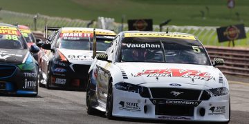 Brad Vaughan won the second Super2 Series race at Sandown.