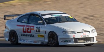 The Holden Monaro, driven by Adam Poole, will be the car to beat in Improved Production at Bathurst. Image: Supplied