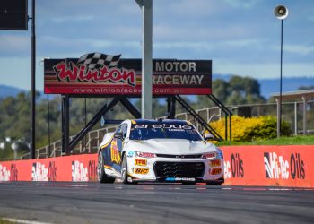 Brodie Kostecki in action for Erebus at Winton. Image: Supplied