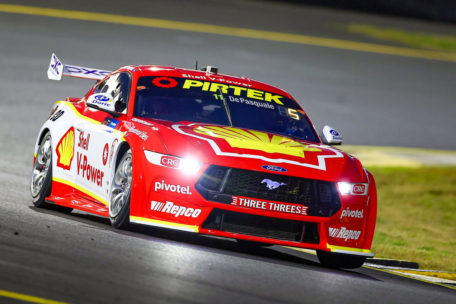 Anton De Pasquale's #11 Shell V-Power Racing Team Ford Mustang.